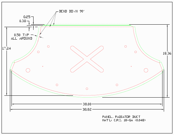 air duct panel