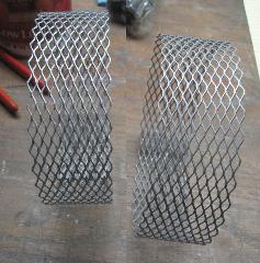 Aluminum screen for air filter