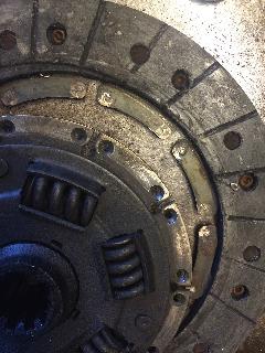 clutch disc broken