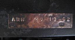 Original radiator tag