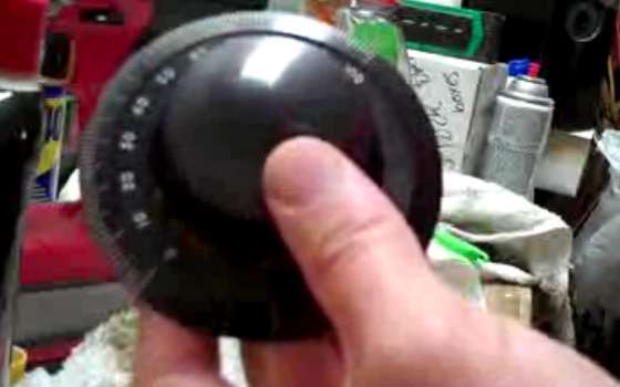 Radio Dial knob restored