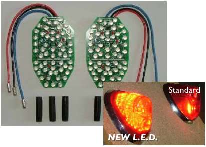 LED array to fit MGA tail light lens