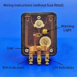 Mechanical timing turn signal switch