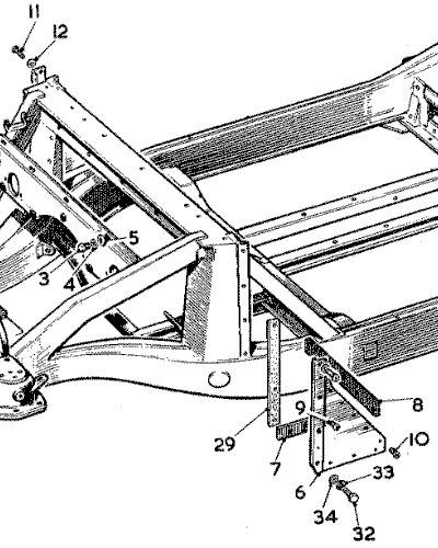 Frame side closure plate