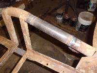 Frame welding repair