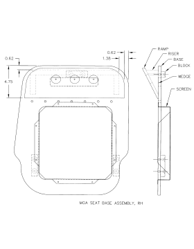 seat base assembly dwg