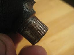 Failed universal joint