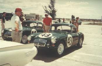 61 Sebring MGA after restoration