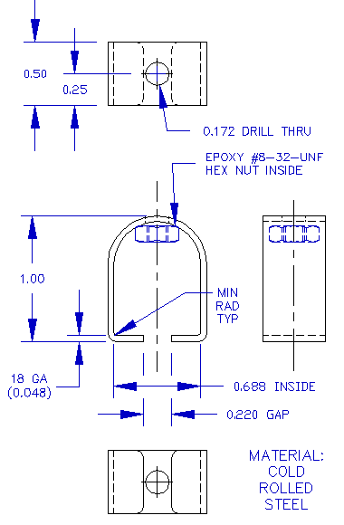 Needle puller cradle drawing