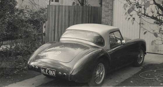 Australian Fiberglass Products hardtop for MGA