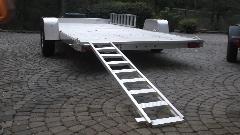 Car transport trailer for MG