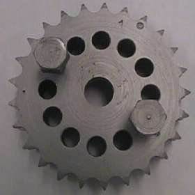 cam sprocket front side