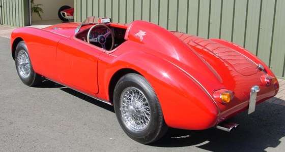 MGA race car rear quarter