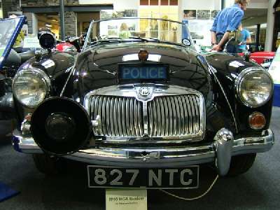 MGA police car