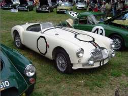 57 Sebring MGA #51 after restoration