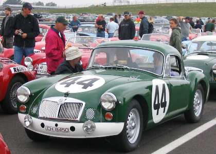 61 Sebring MGA #44 after restoration