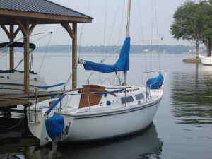 Catalina 25 foot sail boat